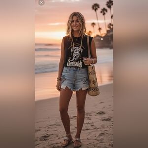 Gas Monkey Garage Black Tank Top